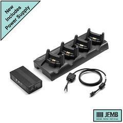 NEW Zebra Motorola 4-Slot Zebra CRD4001-4000ER for WT41N0/WT4090 with Ethernet