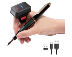 Tera Pro Extreme Performance 1D 2D QR Wireless Ring Barcode Scanner Bluetooth