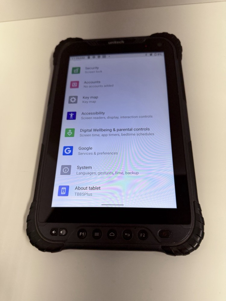UNITECH TB85 Touchscreen Barcode Scanner Tablet TB85 (NO BATTERY)