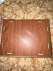 $10000 Cash Vault Wooden Savings Box,Wooden Savings Box with Money Target