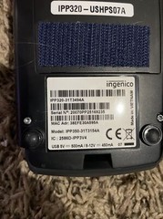 Ingenico iPP320 Payment Terminal. Terminal ONLY – No Cords Or Hardware Included