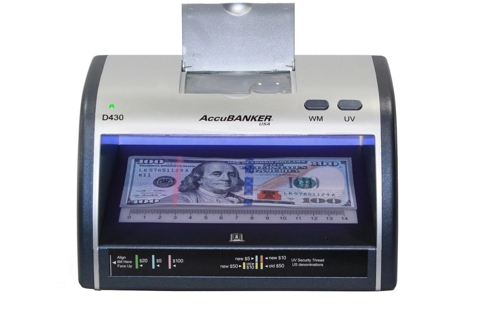 AccuBanker LED430 Counterfeit Bill and ID Detector