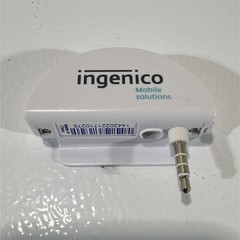 Ingenico Mobile Solutions Credit Card Reader 3.5mm Plug Smartphone untested