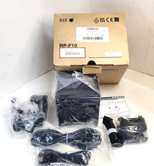 NEW Seiko SII RP-F10 Thermal Receipt Printer With All Components & Cords