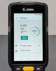 Zebra MC330K Wireless Handheld Mobile Computer Barcode Scanner Tested No Battery