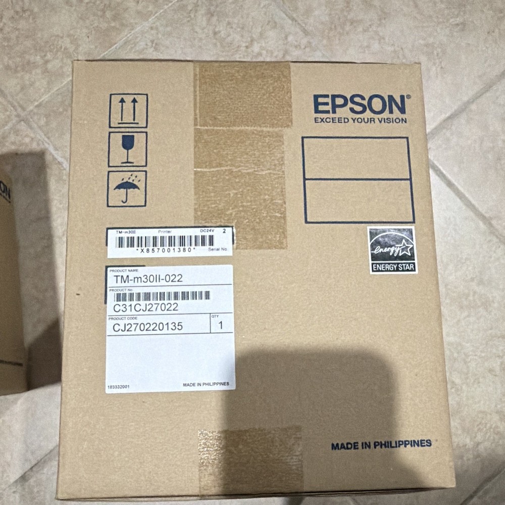 Epson TM-m30II TM-m30II-022 Thermal POS Receipt Printer, MPN C31CJ27022