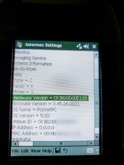 Intermec CK3 CK3B20D00E110 ITE Windows Mobile 6.1 Imager Barcode Scanner