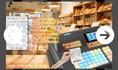 Cash Register POS System for Small Business – Dual Display, Cash Drawer