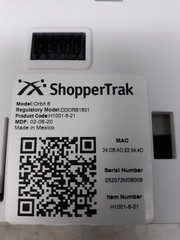 ShopperTrak Orbit 8 Retail Analytics Device Dual Lens DDORB1801