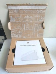 Square Dock for Contactless Credit Card Reader open box