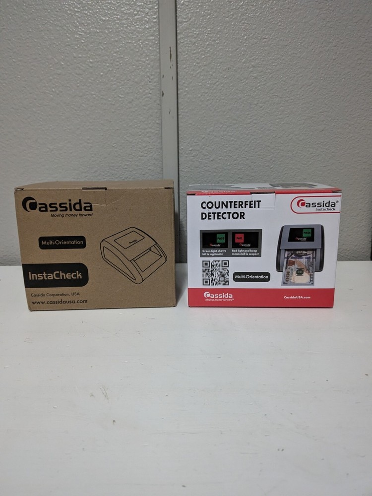 Cassida InstaCheck Counterfeit Bill Detector **PARTS or REPAIR ONLY**