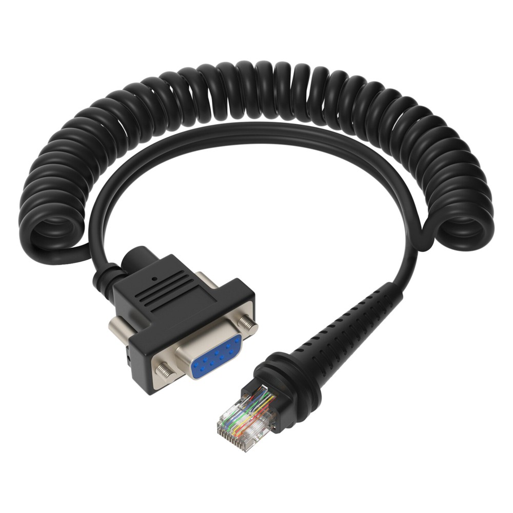 1/2X 16ft Barcode Scanner RS232 to RJ45 Cable For Honeywell 1900 1200G 1202G US