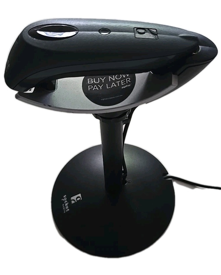 Socket Mobile barcode scanner wireless Bluetooth Retail + Charger Stand