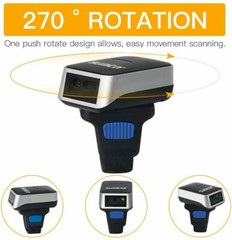 Sumicor Barcode Scanner 2D Bluetooth Ring Finger Wireless Barcode…