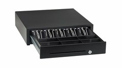 EOM-POS Heavy Duty Cash Register Drawer with built in cable for receipt printer