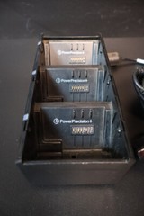 Zebra P1090784 3-Slot Battery Charger w/ Power Cord