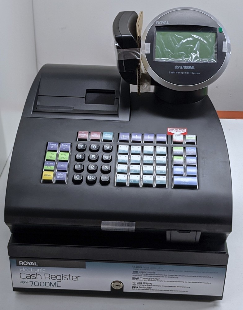 Royal Alpha 7000ML Cash Management System Electronic Cash Register