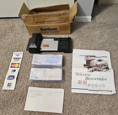 Bartizan CM 2020 Manual Credit Card Imprinter Addressograph ***W/Extras ***
