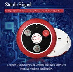 Retekess T117 Restaurant Paging Calling System Alert Buttons 11 PCS Cafe Bar