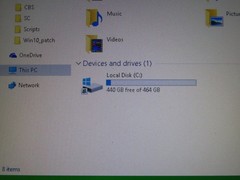 TOSHIBA 4852-570 DPS-300AB-80 w/ 460GB HD, WIN 8 LOADED