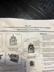 POS Secured Payment Terminal Stand MMF225758104