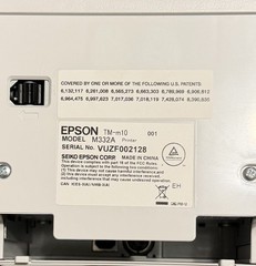 Epson TM-m10 M332A Compact 2″ Thermal POS Receipt Printer w/ Power Supply