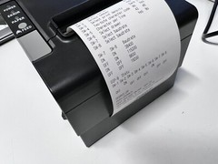 HI SECURE THERMAL receipt printer USB, Serial 203 DPI P/N: HI-PC44uls.