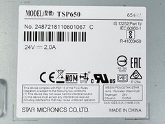Star TSP650II 654IIU Direct Thermal POS Receipt High Speed Printer Bluetooth