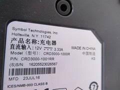 Symbol MC3190 Computer CRD3000-1000R RFID Reader Barcode Scanner with Charger