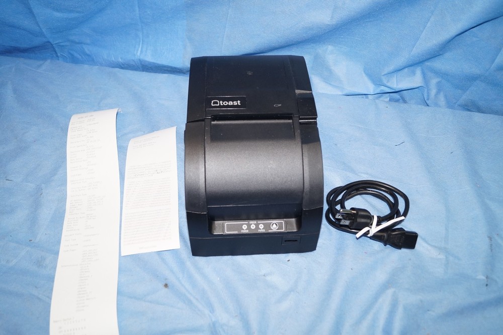 TOAST TKP300 POS Kitchen Receipt Printer, USB, Ethernet, With Power Cord