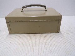 Metal Cash Box Removeable Tray