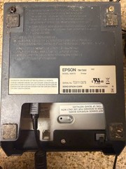 Epson TM-T20II USB Model M267A USB Thermal Receipt Printer – CONDITION UNKNOWN