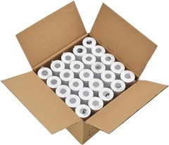 50-Pack 2 1/4″ Thermal Paper Rolls for Clover POS & Credit Cards – Biodegradable