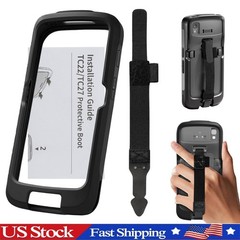 Protective Rugged Boot Cover Case Hand Strap for Zebra TC22 TC27 SG-TC2L-BOOT-01