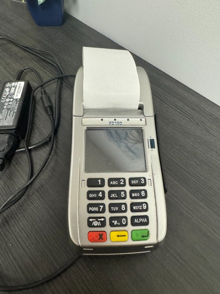 First Data FD150 EMV CTLS Credit Card Terminal