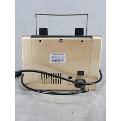Banknote Counter Money Bill Counting Machine AC110V 60Hz 65W Gold