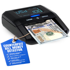 Better Office Products Counterfeit Money Detector Machine Portable Counterfeit