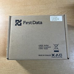 first data xped-80006l2-3cr XAC credit card terminal open box