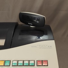 Royal Alpha 587cx Cash Register Management System ***No Keys***