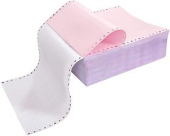 9-1/2 x 11 Inches NCR Continuous Feed Computer Paper 2-Ply, 1000 Coun…