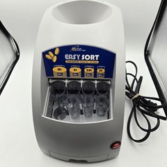 Royal Sovereign Easy Sort CO-2000 Electric Coin Sorter Counter Tested Works