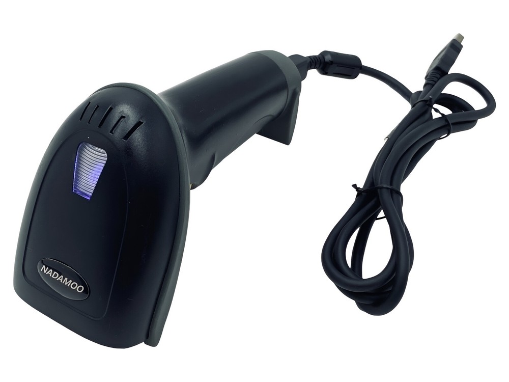 Nadamoo Bur3003 Wired/Wireless 1D Handheld Laser Barcode Scanner w/USB Cable