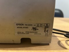 Epson TM-U220D POS Receipt Printer w/ Power Supply