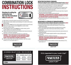 Locking Cash Box with Bill and Coin Tray, Combination Lock, 8.5 X 4 X 10 Inches,