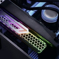 GPU Support Bracket RGB LED Illuminated Graphics Card Holder Control Base Plate