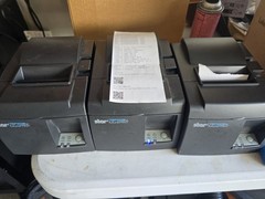 Star TSP100 TSP100III TSP143IIIU Eco futurePRNT Thermal Printer-Lot Of 3