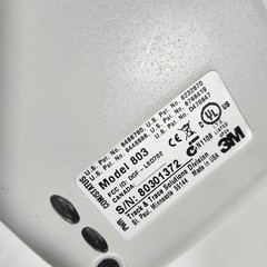 3M RFID Scanner Handheld Model 803 Rechargeable Battery Case Box Library