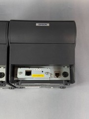 2x EPSON M129H Serial USB Thermal POS Receipt Printer w/ Power Adapter TM-T88IV