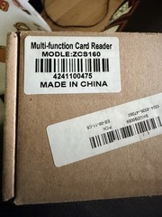 ZCS160 Magnetic Stripe Card Reader/ USB