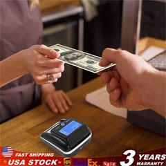 Money Counter Machine portable Counterfeit Detection Bill Counter with UV/MG/IR